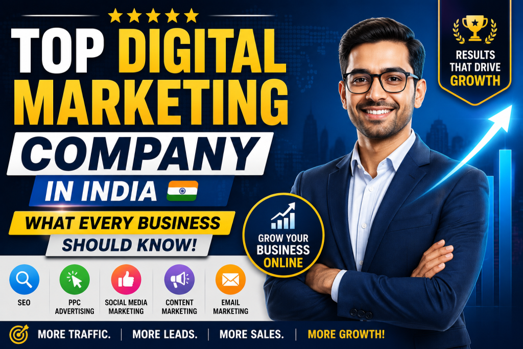 Top Digital Marketing Company in India – Complete Guide for Businesses